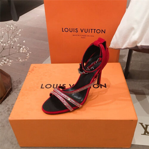 High Quality Luxury LV Louis Vuitton Heels Sandals For Women product detail
