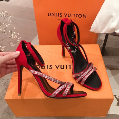 High Quality Luxury LV Louis Vuitton Heels Sandals For Women alternate view