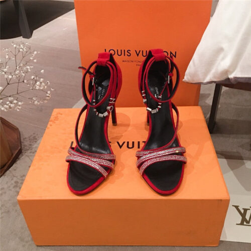 High Quality Luxury LV Louis Vuitton Heels Sandals For Women product detail