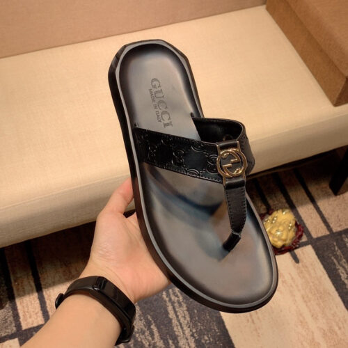 High Quality Luxury Gucci Mens Slippers product detail