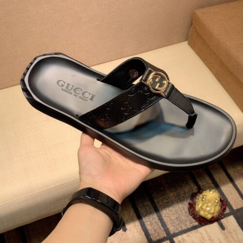 High Quality Luxury Gucci Mens Slippers product detail