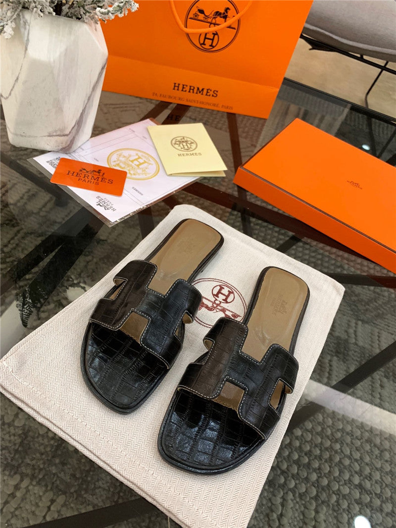 High Quality Luxury Hermes Oran Sandals – Style 69155 product detail