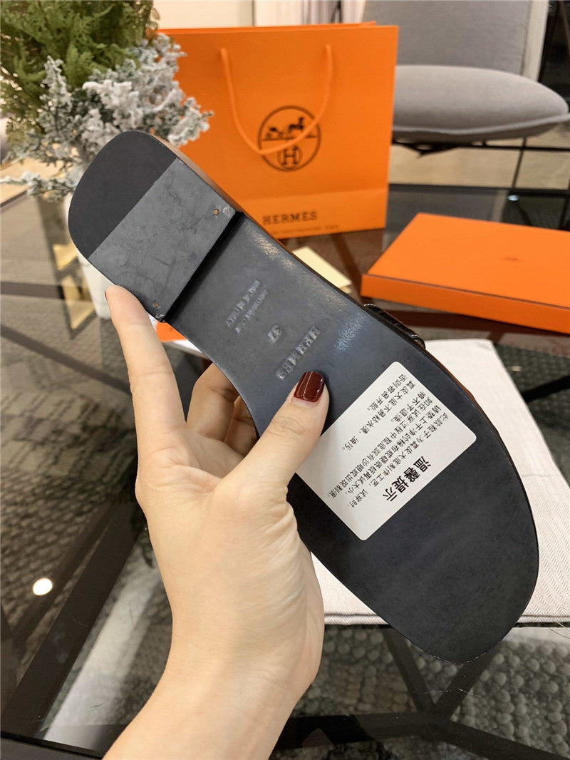 High Quality Luxury Hermes Oran Sandals – Style 69155 product detail