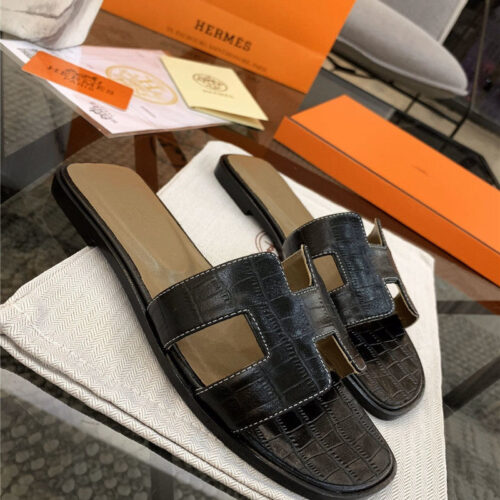 High Quality Luxury Hermes Oran Sandals – Style 69155 product detail
