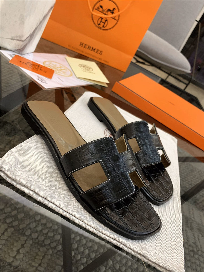 High Quality Luxury Hermes Oran Sandals – Style 69155 product detail