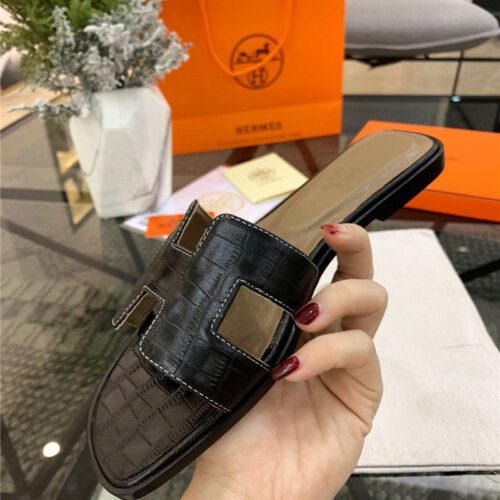 High Quality Luxury Hermes Oran Sandals – Style 69155 product detail