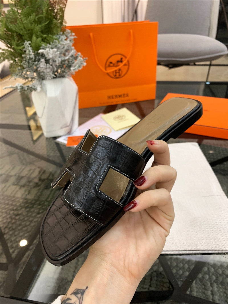 High Quality Luxury Hermes Oran Sandals – Style 69155 product detail
