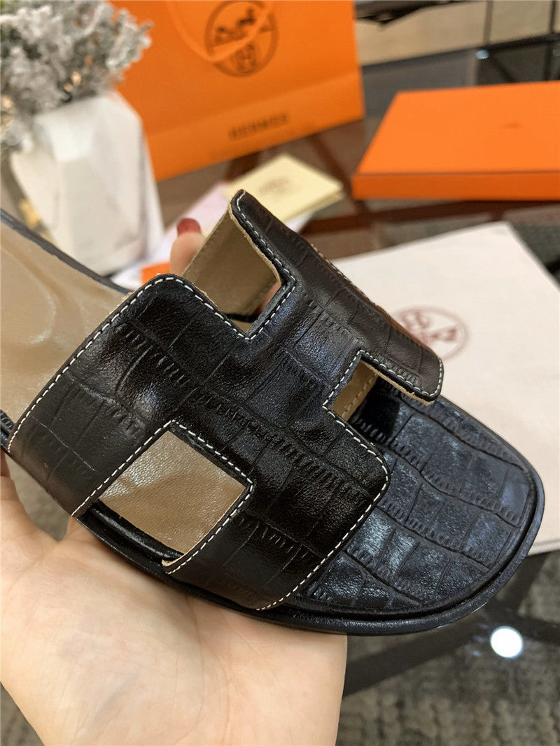 High Quality Luxury Hermes Oran Sandals – Style 69155 product detail