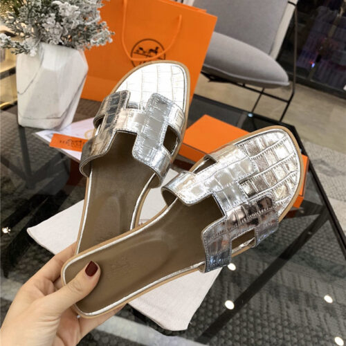 High Quality Luxury Hermes Oran Sandals – Style 32995 product detail