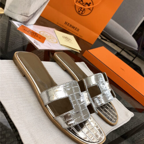 High Quality Luxury Hermes Oran Sandals – Style 32995 alternate view