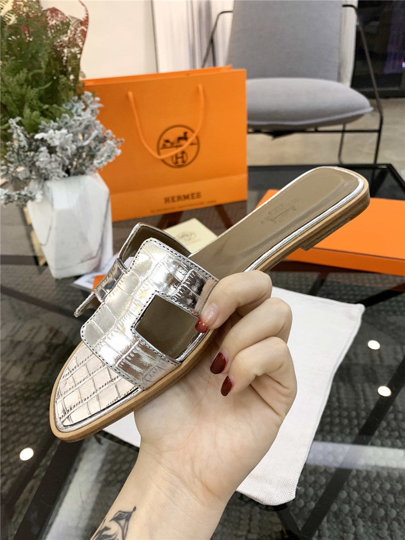 High Quality Luxury Hermes Oran Sandals – Style 32995 product detail