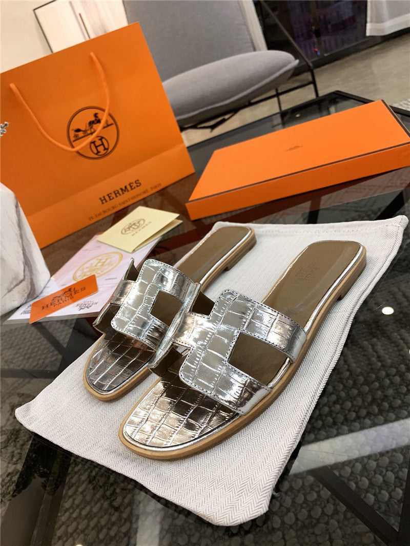 High Quality Luxury Hermes Oran Sandals – Style 32995