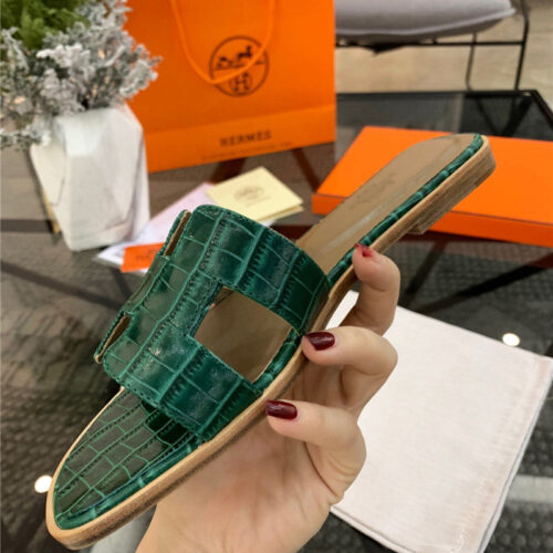 High Quality Luxury Hermes Oran Sandals – Style 31299 product detail