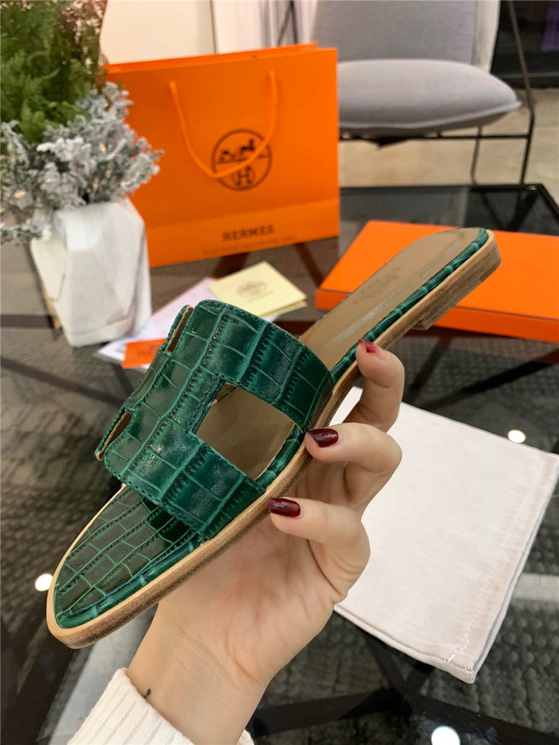 High Quality Luxury Hermes Oran Sandals – Style 31299 product detail