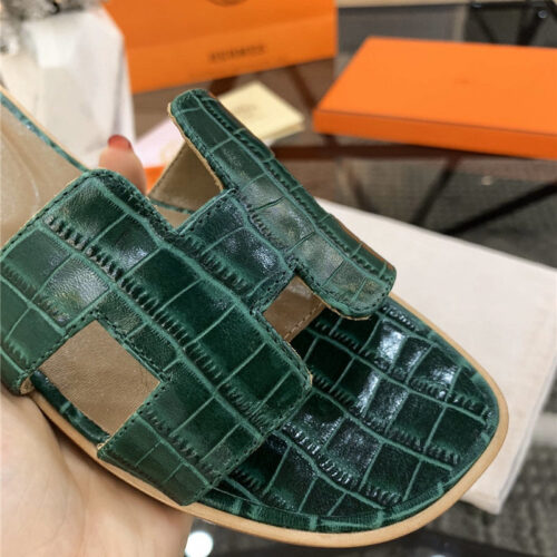 High Quality Luxury Hermes Oran Sandals – Style 31299 product detail