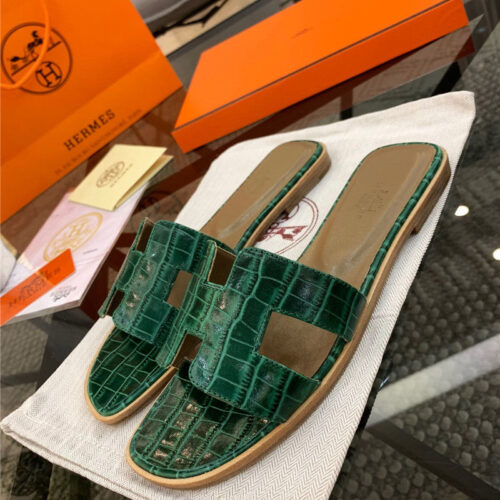 High Quality Luxury Hermes Oran Sandals – Style 31299