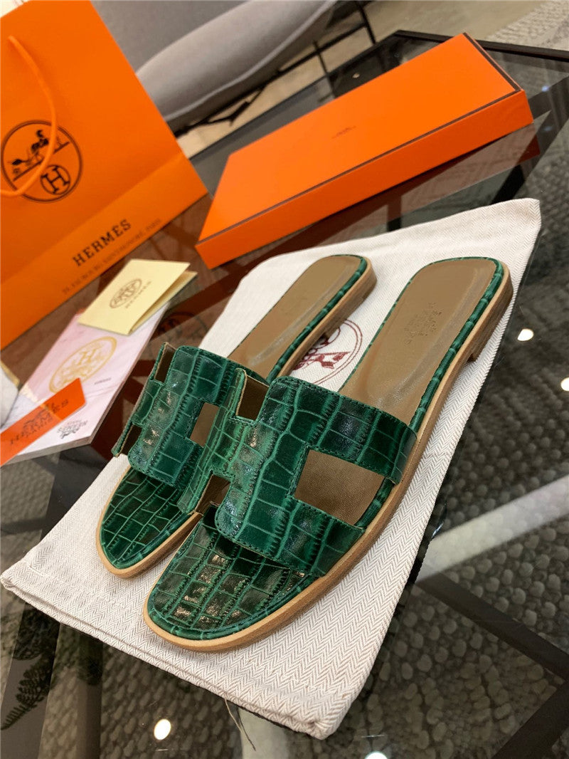 High Quality Luxury Hermes Oran Sandals – Style 31299