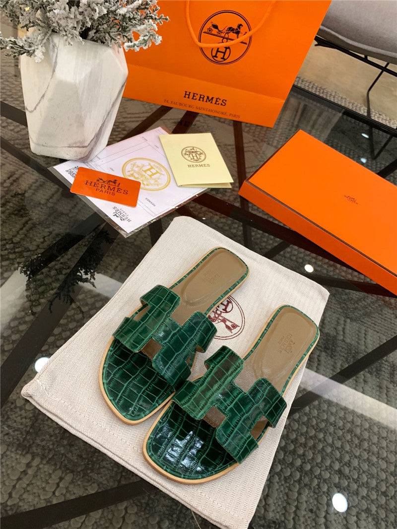 High Quality Luxury Hermes Oran Sandals – Style 31299 product detail