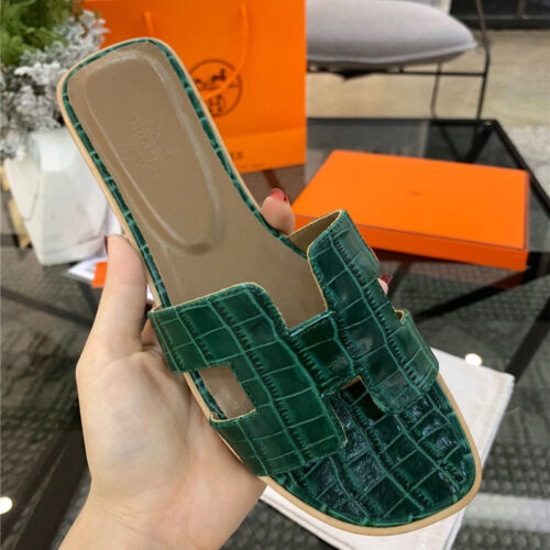 High Quality Luxury Hermes Oran Sandals – Style 31299 product detail