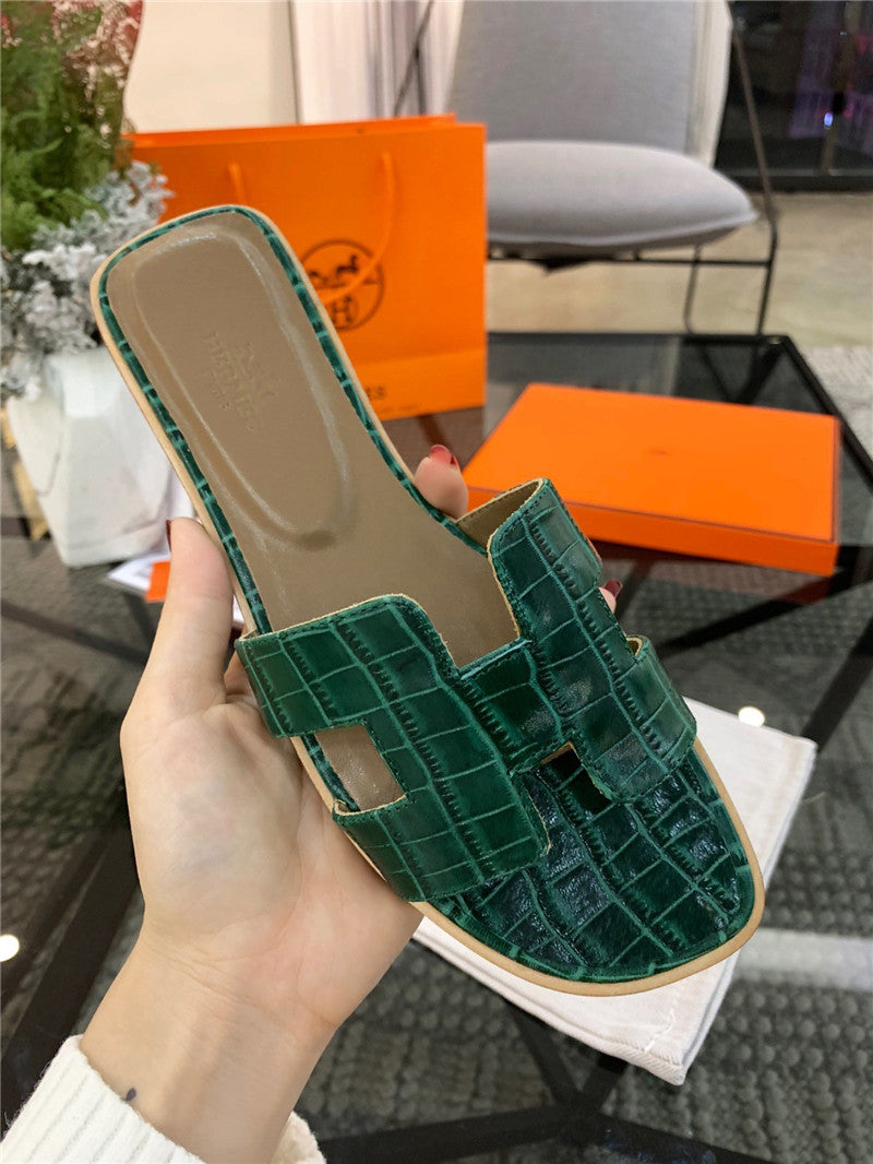 High Quality Luxury Hermes Oran Sandals – Style 31299 product detail
