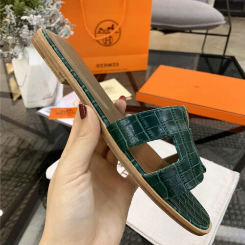 High Quality Luxury Hermes Oran Sandals – Style 31299 product detail