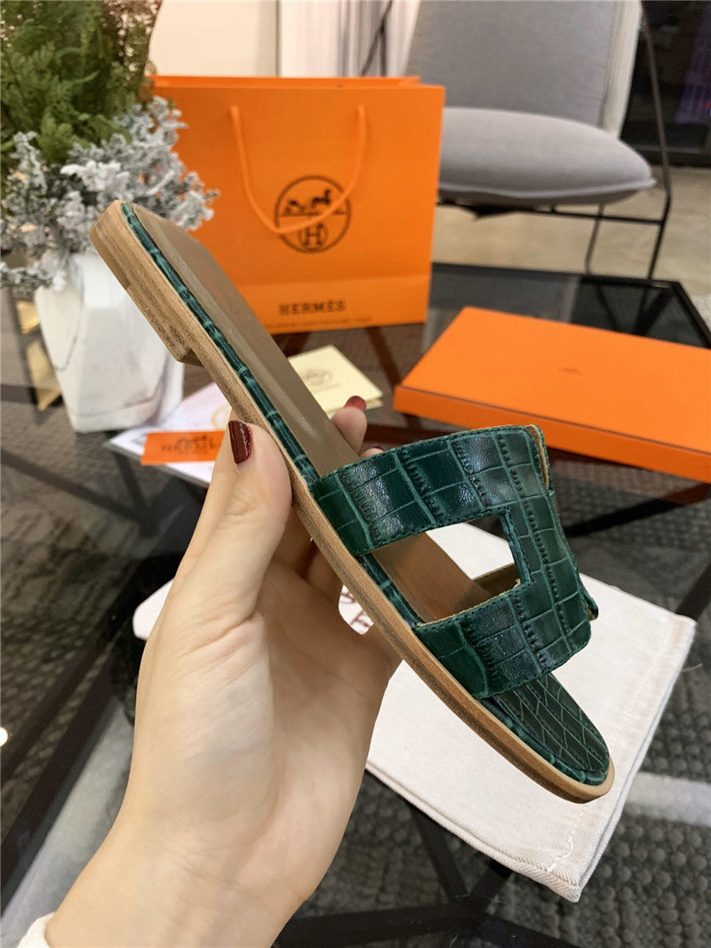 High Quality Luxury Hermes Oran Sandals – Style 31299 product detail