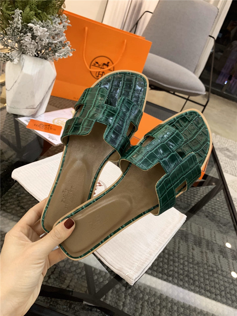 High Quality Luxury Hermes Oran Sandals – Style 31299 product detail