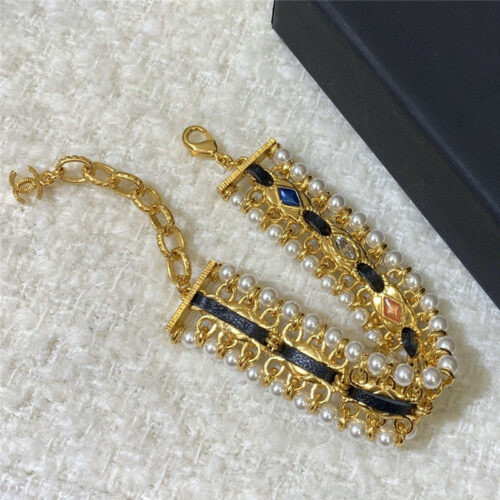 High Quality Luxury Chanel Pearl Bracelet