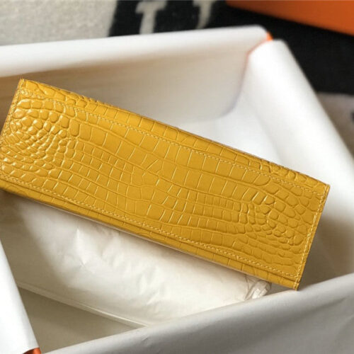 High Quality Luxury Hermes Kelly Pochette Yellow product detail
