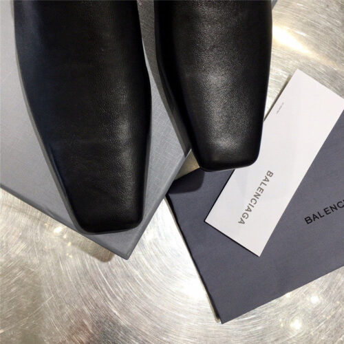 High Quality Luxury Fake Balenciaga Womens Mules Black Balenciaga Shoes Women product detail