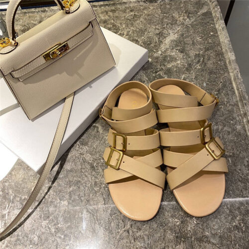 High Quality Luxury Dior Strappy Flat Sandals product detail