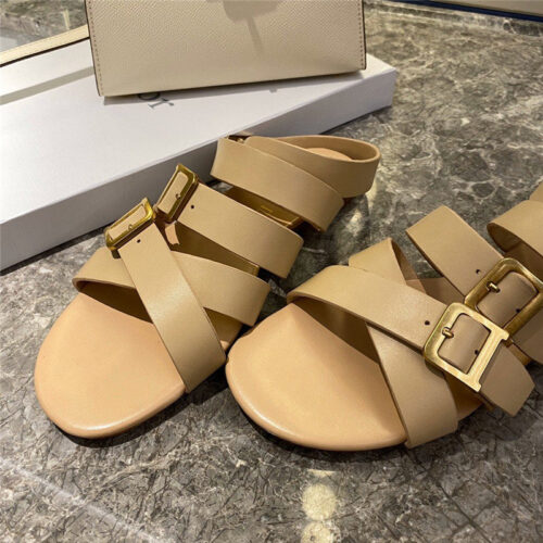 High Quality Luxury Dior Strappy Flat Sandals product detail