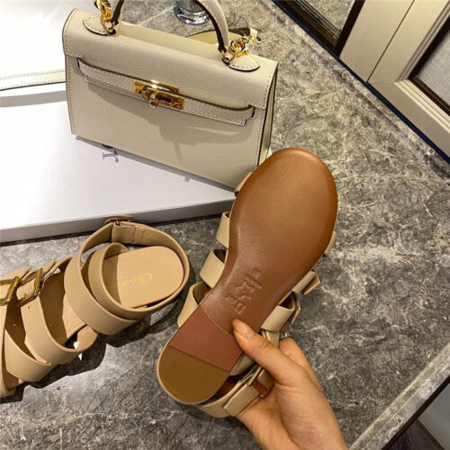 High Quality Luxury Dior Strappy Flat Sandals product detail