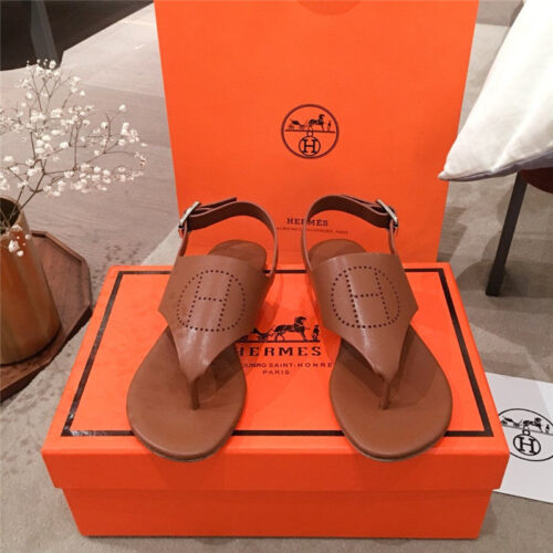 High Quality Luxury Hermes Fake Sandals Sandals Shoes – Style 25859 product detail