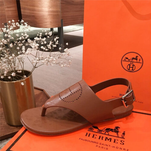 High Quality Luxury Hermes Fake Sandals Sandals Shoes – Style 25859 product detail