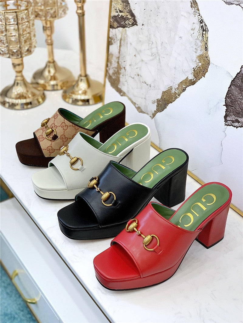 High Quality Luxury Gucci High Heels Shoes