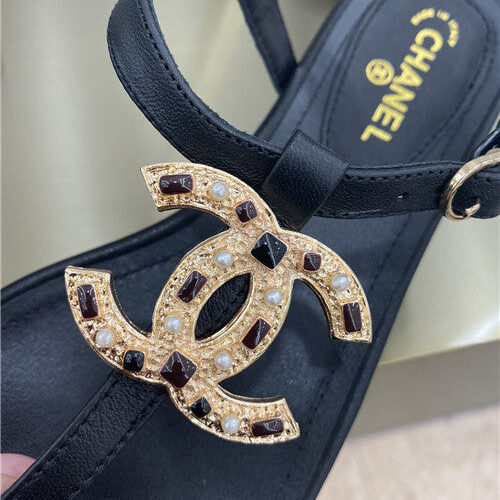High Quality Luxury Chanel Flat Sandals – Style 81126 product detail