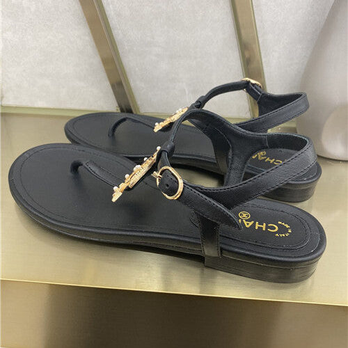 High Quality Luxury Chanel Flat Sandals – Style 81126 product detail