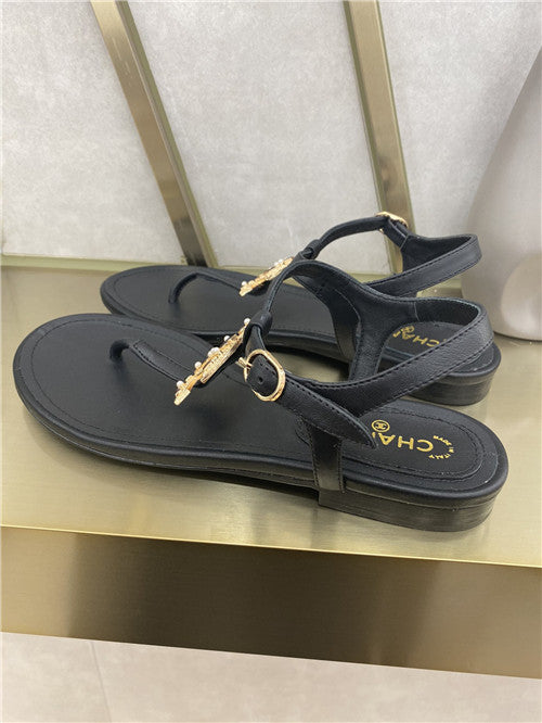 High Quality Luxury Chanel Flat Sandals – Style 81126 product detail