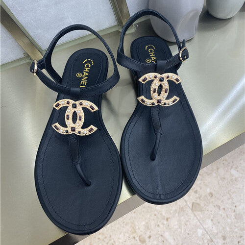 High Quality Luxury Chanel Flat Sandals – Style 81126 alternate view