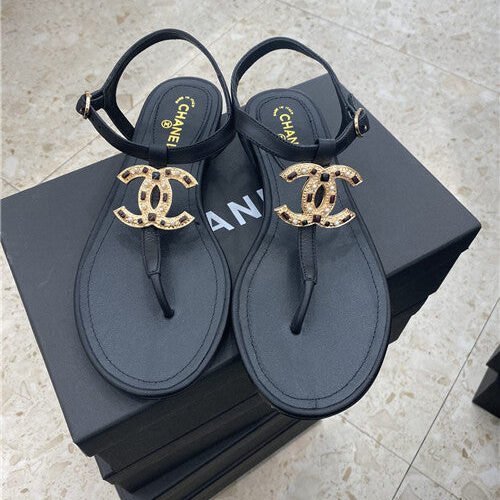High Quality Luxury Chanel Flat Sandals – Style 81126 product detail