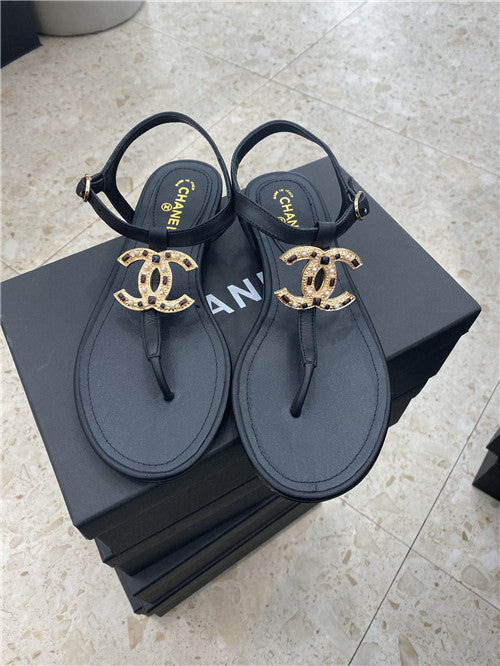 High Quality Luxury Chanel Flat Sandals – Style 81126 product detail