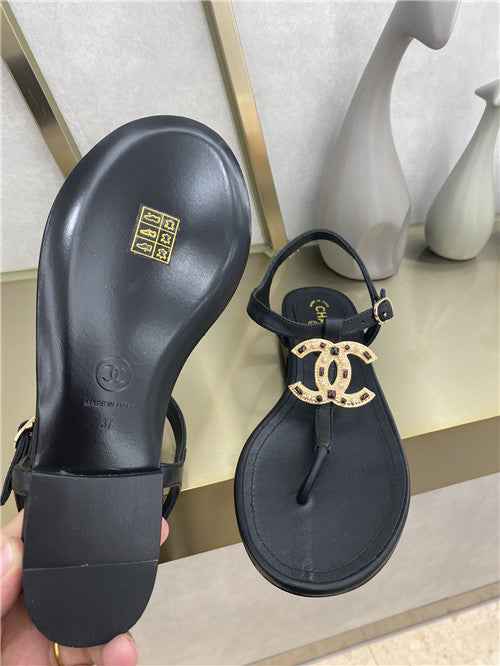 High Quality Luxury Chanel Flat Sandals – Style 81126 product detail