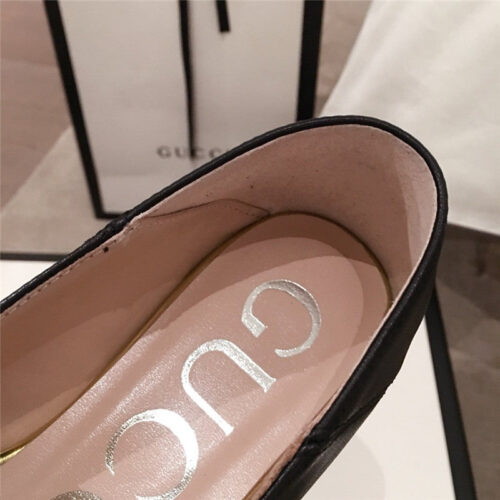 High Quality Luxury Gucci Womens Leather Shoes – Style 42131 product detail