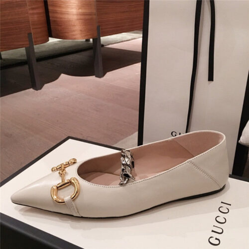 High Quality Luxury Gucci Womens Leather Shoes product detail