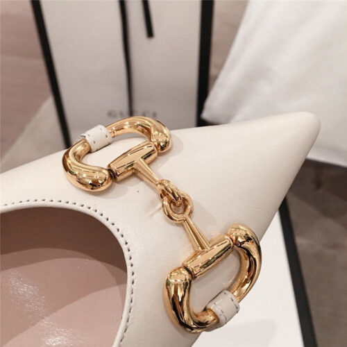 High Quality Luxury Gucci Womens Leather Shoes product detail