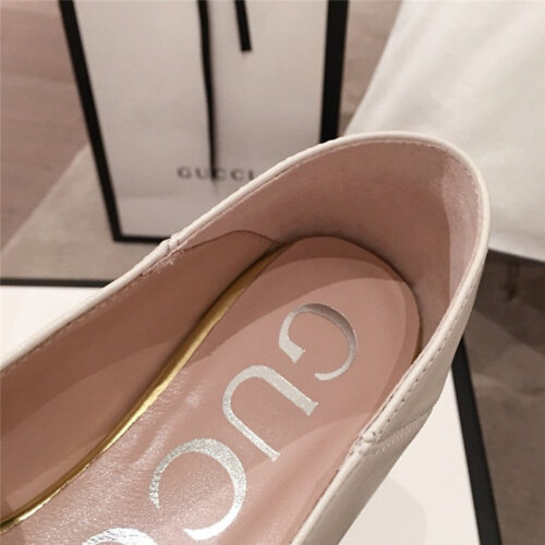 High Quality Luxury Gucci Womens Leather Shoes product detail