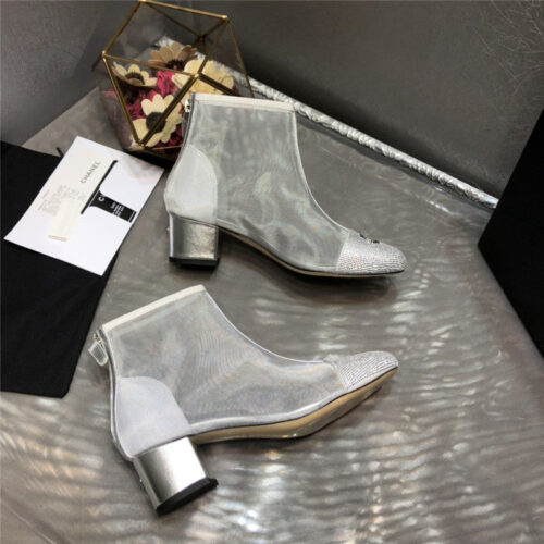 High Quality Luxury Chanel 2020 Transparent Boots product detail