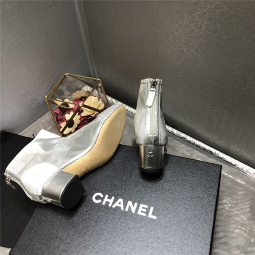 High Quality Luxury Chanel 2020 Transparent Boots product detail