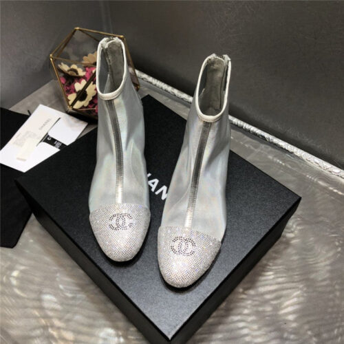 High Quality Luxury Chanel 2020 Transparent Boots